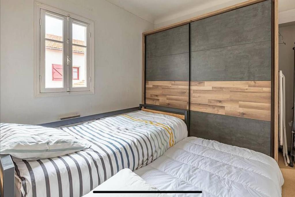 Exceptionnel 3 Pieces Art Deco En Dernier Etage Avec Garage Prive Centre Biarritz Apartment ภายนอก รูปภาพ
